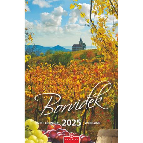 Csg Naptár fali Borvidék (2026)