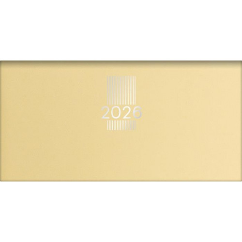 Dayliner Zsebnaptár fekvő elrendezésű MyPastel sárga (2026)