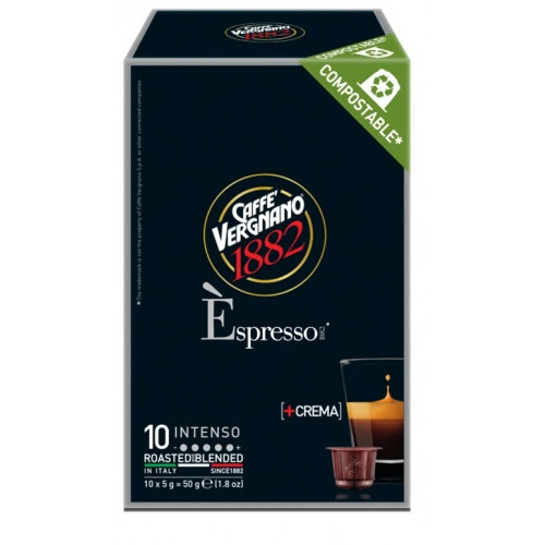 Vergnano Kávékapszula 10db Nespresso kompatibilis Intenso