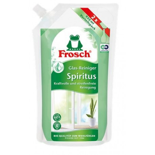 Frosch Ablaktisztító spiritusszal 950ml UTÁNTÖLTŐ