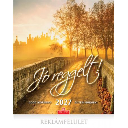 CSG Naptár fali Jó reggelt (2027)