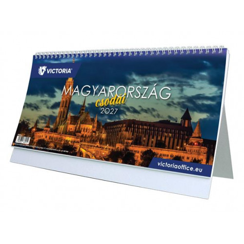 Victoria Office Naptár asztali álló Magyarország Csodái (2027 évi)