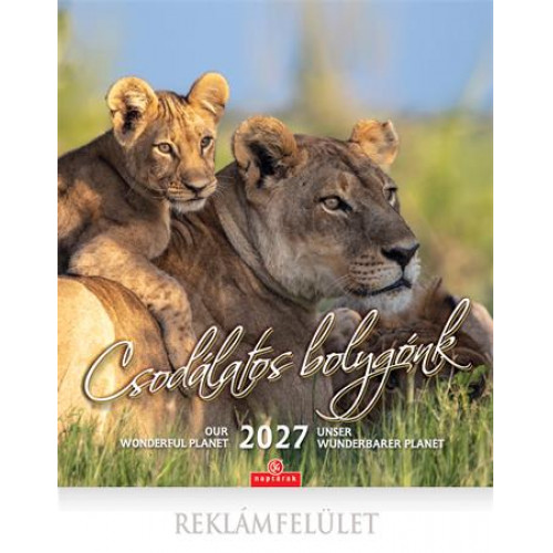 CSG Naptár fali Csodálatos bolygónk (2027)