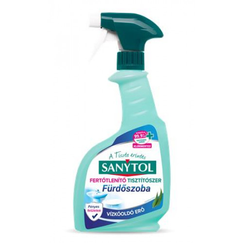 Sanytol Fürdőszobai tisztító 500 ml klórmentes fertőtlenítő eukaliptusz