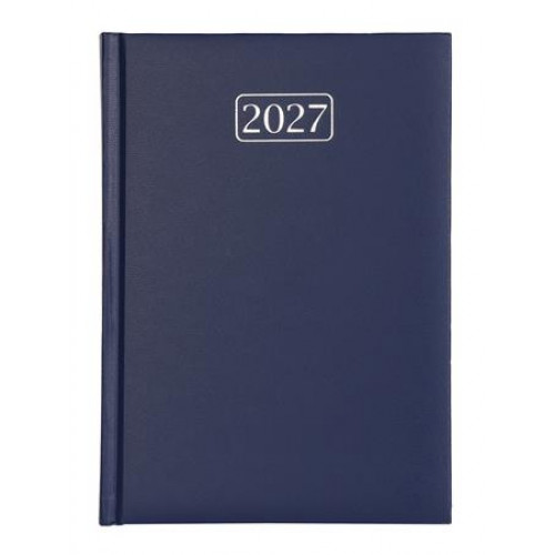 Victoria Office Naptár tervező A5 napi Chrono sötétkék (2027 évi)