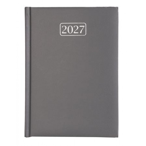 Victoria Office Naptár tervező A5 napi Chrono szürke (2027 évi)
