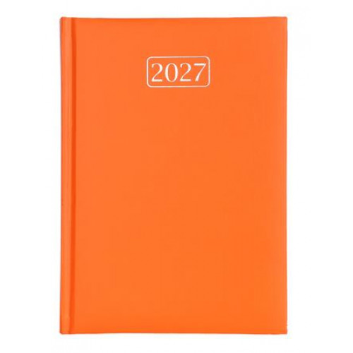 Victoria Office Naptár tervező A5 napi Chrono narancs (2027 évi)