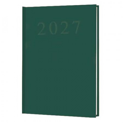 Naptár tervező A5 napi zöld (2027)