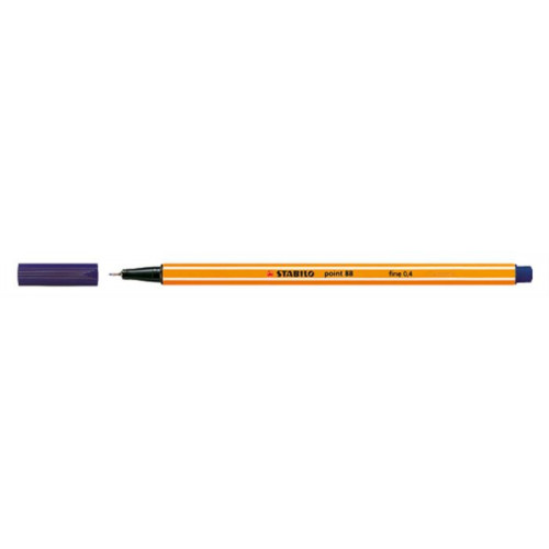 Stabilo Tűfilc 0,4mm Point 88 éjkék