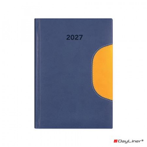 Dayliner Naptár tervező B5 heti Memphis kék-sárga (2027)