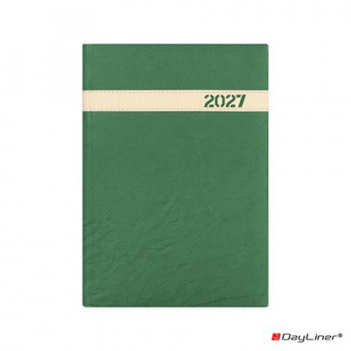 Dayliner Naptár tervező A5 napi The Boss zöld (2027)