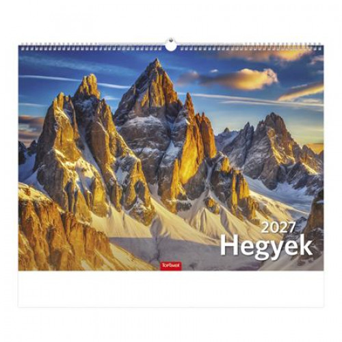 Toptimer Naptár fali Hegyek (2027)