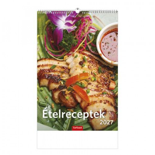 Toptimer Naptár fali Ételreceptek (2027)
