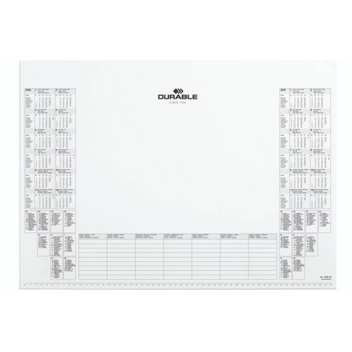 Durable Könyökalátét tömb 570x410mm éves naptárral