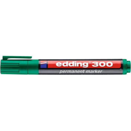 Edding Alkoholos marker 1,5-3mm kúpos 300 zöld