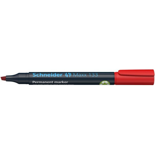 Schneider Alkoholos marker 1-4mm vágott Maxx 133 piros