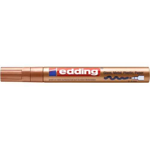 Edding Lakkmarker 2-4mm 750 vörösréz