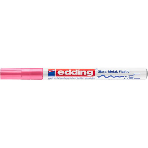 Edding Lakkmarker 1-2mm 751 rózsaszín