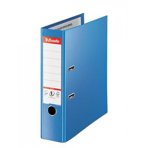 Esselte Iratrendező 80mm A4 élvédő sínnel Standard Plus Vivida kék