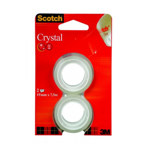 3M Scotch Ragasztószalag 19mmx7,5m Crystal