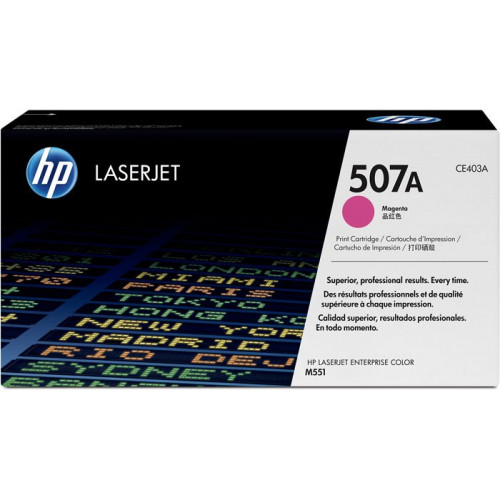 Hp Lézertoner CE403A vörös 6k