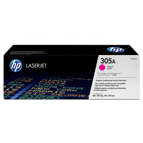 Hp Lézertoner CE413A vörös 2,6k