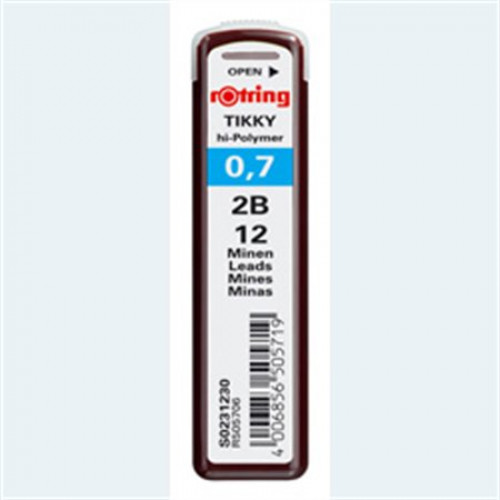 Rotring Grafitbél 2B 0,7mm