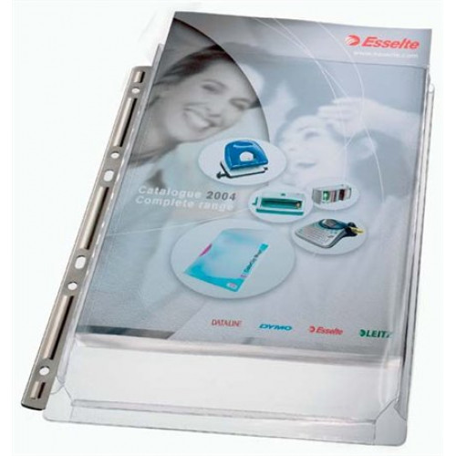 Leitz Katalógustartó genotherm lefűzhető A4 170 mikron 20mm Jumbo extra E4755