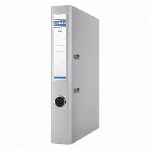 Donau Iratrendező 50mm A4 szürke élvédő sínnel Premium
