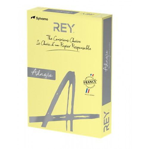 Rey Másolópapír színes A3 80g Adagio pasztell sárga