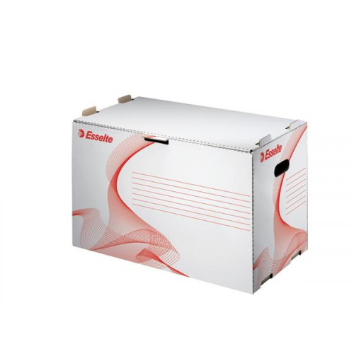 Esselte Archiválókonténer karton előre nyíló iratrendezőnek Standard fehér