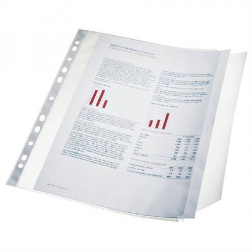 Esselte Genotherm lefűzhető behajtható füllel A4 100 mikron narancsos