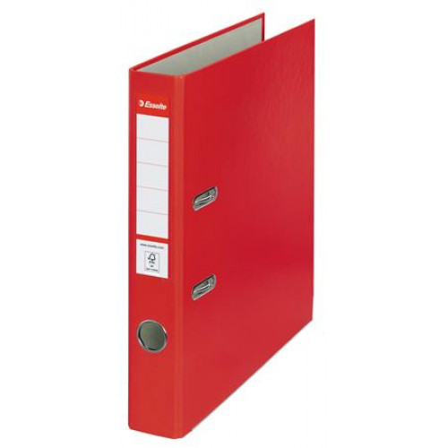 Esselte Iratrendező 50mm A4 élvédő sínnel Economy piros