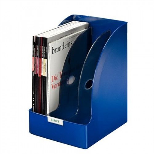 Leitz Iratpapucs műanyag 205mm elválasztókkal Plus Jumbo kék