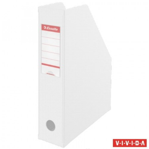 Esselte Iratpapucs PVC/karton 70mm lapraszerelt Vivida fehér