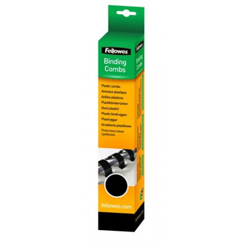 Fellowes Spirál műanyag 16mm 101-120lap fekete