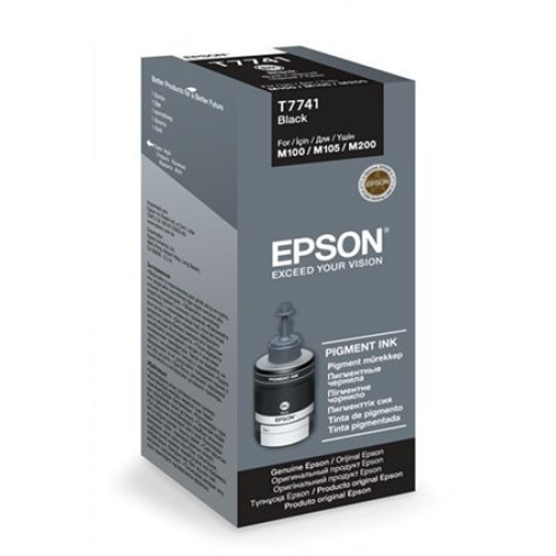 Epson T77414A Tintapatron Workforce M100 M105 fekete 140ml