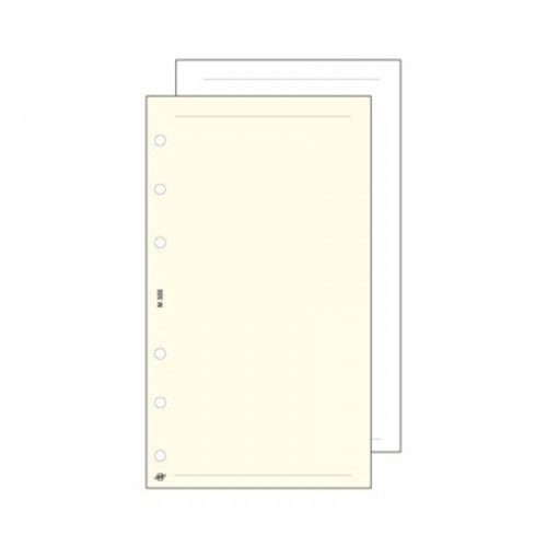 Saturnus Kalendárium betét jegyzetlap L sima fehér