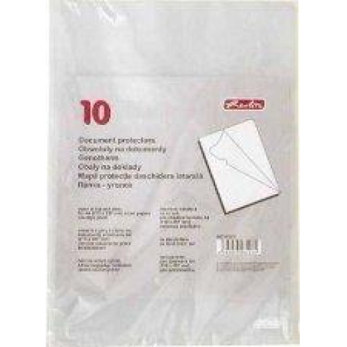 Herlitz Genotherm lefűzhető A4+ 42 mikron XL széles narancsos felület