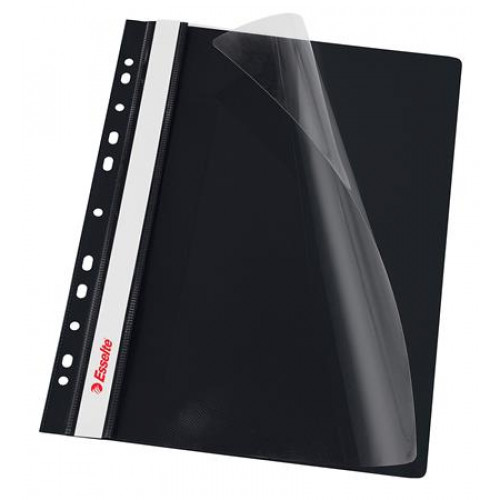 Esselte Gyorsfűző lefűzhető PP A4 fekete