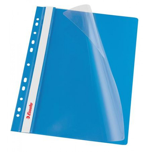 Esselte Gyorsfűző lefűzhető PP A4 kék