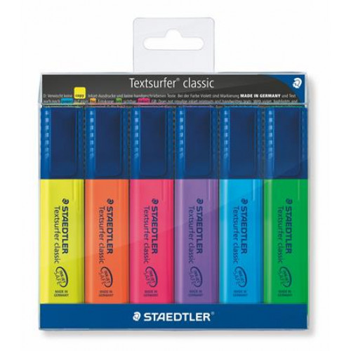 Staedtler Szövegkiemelő készlet 1-5mm 6 különböző szín