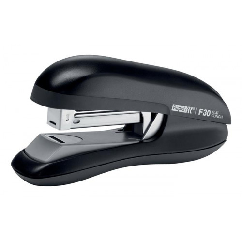 Rapid Tűzőgép 24/6 26/6 30lap lapos tűzés F30 fekete