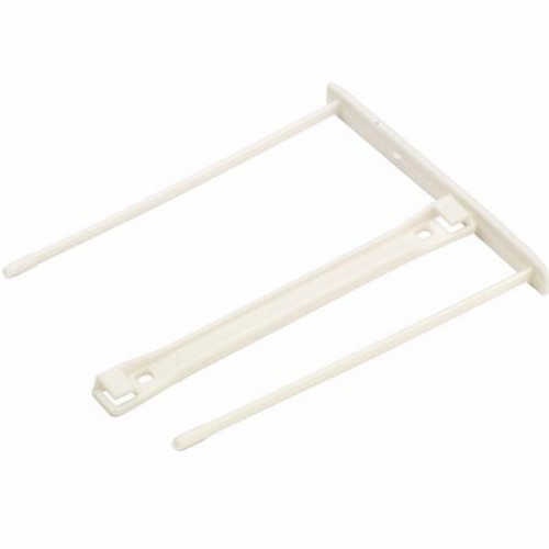 Fellowes Lefűző klipp műanyag fehér 100mm