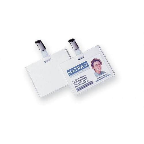 Fellowes Névkitűző csíptetővel 90x60mm