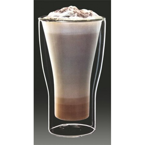 Thermo Latte macchiatos pohár 34cl duplafalú üveg 2db