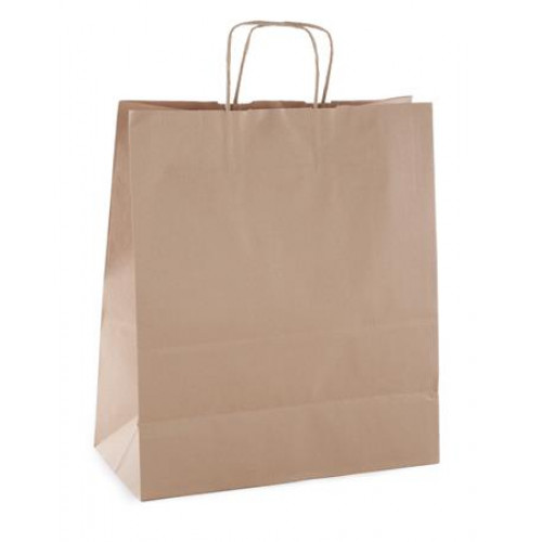 Apli Ajándéktasak 24x11x31cm barna