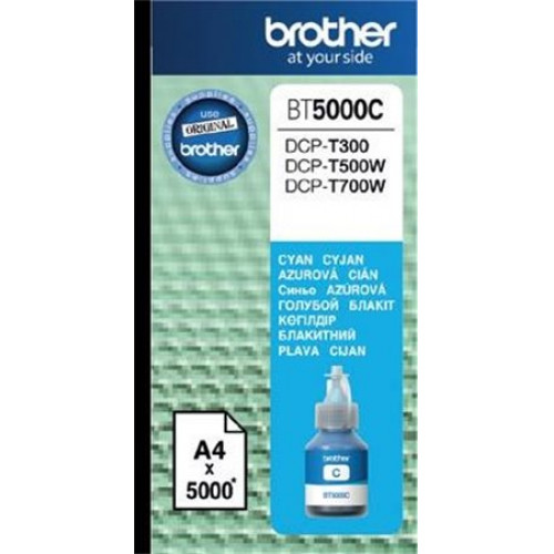 Brother BT5000C Tintapatron DCP T-300 500W 700W nyomtatókhoz kék 5K