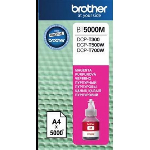 Brother BT5000M Tintapatron DCP T-300 500W 700W nyomtatókhoz vörös 5K
