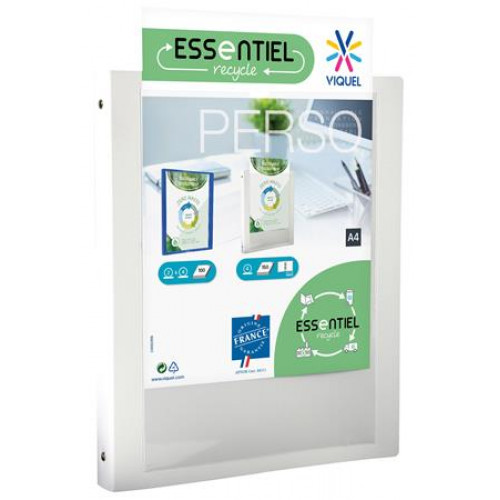 Viquel Gyűrűs dosszié panorámás 4 gyűrű 25mm A4 fehér